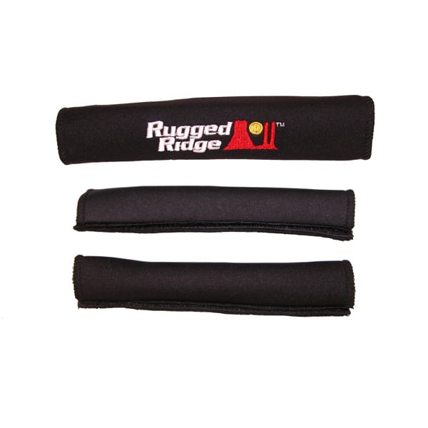 Καλύματα  χειρολαβών και πόρτας μαύρα  Wrangler  2d  87-95  3 τεμ.