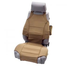 Προστατευτικό καθισμάτων Neopren μπεζ Wrangler  07-08 (ζευγάρι) Με πλαϊνά Air Bags