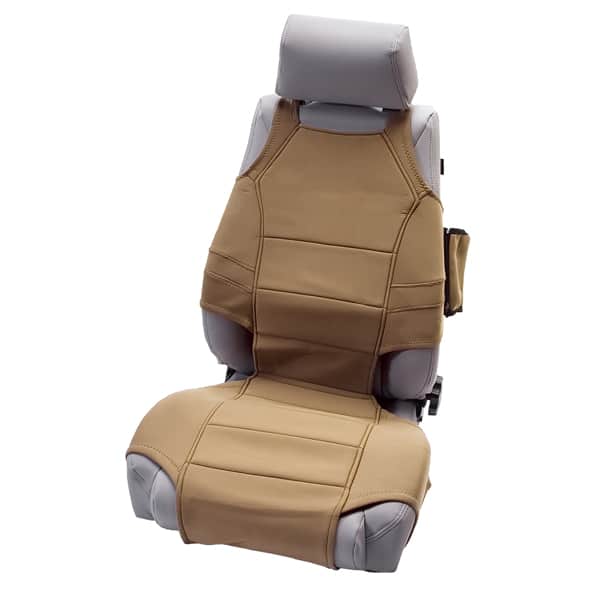 Προστατευτικό καθισμάτων Neopren μπεζ Wrangler  07-08 (ζευγάρι) Με πλαϊνά Air Bags