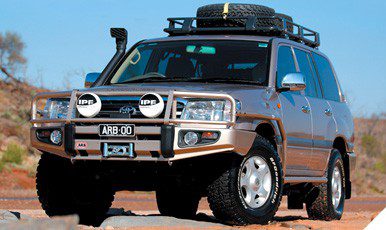 Προφυλακτήρας με θέση εργάτη της ARB για Toyota Landcruiser 100