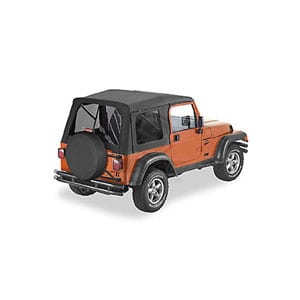 Soft Top για Wrangler TJ 97-02 . Για χρήση με μεταλλικές ολόκληρες πόρτες.