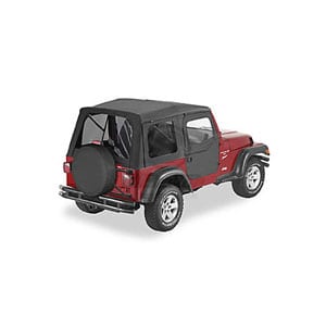 Soft Top για Wrangler TJ 03-06 . Περιλαμβάνει μαλακές πόρτες 2 τεμαχίων .