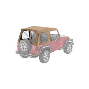 Soft Top μόνο το ύφασμα για Wrangler TJ 97-02 .