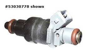 web fuel injector 53030778 label 7