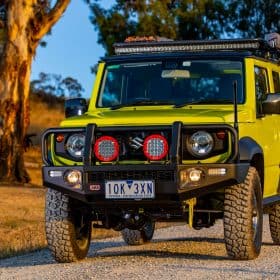 Προφυλακτήρας ARB με θέση εργάτη για το νέο Suzuki Jimny