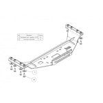 Βάση Εργάτη Mercedes Sprinter 4X4 W 906 NCV3 2006-2013 - Image 2