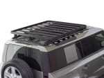 Land Rover New Defender 110 w/OEM Tracks Slimline II Roof Rack Kit - by Front Runner - Image 4