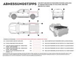 Pickup Truck Slimline II Load Bed Rack Kit / 1165(W) x 1560(L) - by Front Runner - Image 6