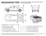 Pickup Truck Slimline II Load Bed Rack Kit / 1425(W) x 1358(L) - by Front Runner - Image 7