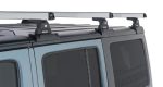 Σετ Μπάρες  RHINO RACK, HEAVY DUTY 1500MM (3),SILVER BACKBONE, JEEP WRANGLER JKU, 4 DOORS - Image 4