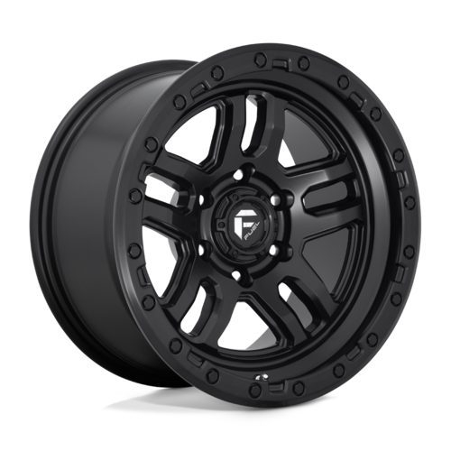 Large-web_AMMO D700 6LUG 17x9 ET-12 MATTE BLK A1 AMMO MATTE BLACK Ζάντες Fuel Off-Road 17X9 5X5.0 71.5 BD -12 - Image 1
