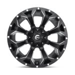 ASSAULT MATTE BLACK MILLED Ζάντες Fuel Off-Road 17X8.5 5X4.25/5.0 71.5 NBD 25MM - Image 2