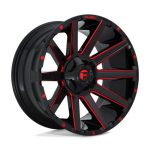 CONTRA BLACK/RED 20X10 5X4.5/5.0 78.1 NLQ -18 Ζάντες Fuel Off-Road