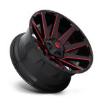 CONTRA BLACK/RED 20X10 5X4.5/5.0 78.1 NLQ -18 Ζάντες Fuel Off-Road - Image 2