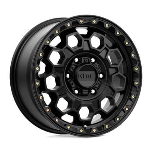Large-web_KM545 17X8 ET35 6 Black_A1 KM545 SATIN BLACK Ζάντες KMC 17X8 6X5.5 S-BLK 35MM - Image 1