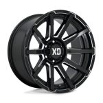 BLACK Ζάντες XD Series XD847 22X10 6X5.5 G-BLK MILL -18MM
