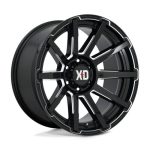 BLACK Ζάντες XD Series XD847 22X10 6X5.5 G-BLK MILL -18MM - Image 2