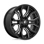 RAGE GLOSS BLACK MILLED Ζάντες Fuel Off-Road 20X9 6X135/5.5 NBL 5.07 106.1