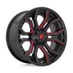 RAGE GLOSS BLACK RED TINTED CLEAR Ζάντες Fuel Off-Road 20X9 6X135/5.5 NLQ 5.07 106.1