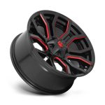 RAGE GLOSS BLACK RED TINTED CLEAR Ζάντες Fuel Off-Road 20X9 6X135/5.5 NLQ 5.07 106.1 - Image 3