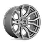 RAGE BRUSHED GUN METAL TINTED CLEAR Ζάντες Fuel Off-Road PLTNΜ 20X10 6X135/5.5