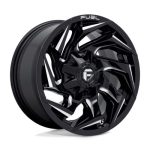 REACTION GLOSS BLACK MILLED Ζάντες Fuel Off-Road 17X9 5X4.5/5.0 78 NBL -12MM