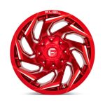 REACTION CANDY RED MILLED Ζάντες Fuel Off-Road 20X10 6X135/5.5 106.1 CRM - Image 2