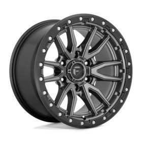 REBEL MATTE GUN METAL BLACK BEAD RING Ζάντες Fuel Off-Road 22X10 6X5.5 106.1 GDB -13