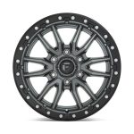 REBEL MATTE GUN METAL BLACK BEAD RING Ζάντες Fuel Off-Road 20X10 6X5.5 106.1 GDB -18 - Image 2
