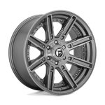 ROGUE BRUSHED GUN METAL TINTED CLEAR Ζάντες Fuel Off-Road PLTNM 20X9 5X5 GLR 5.07 71.5 01MM