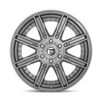 ROGUE BRUSHED GUN METAL TINTED CLEAR Ζάντες Fuel Off-Road PLTNM 20X9 5X5 GLR 5.07 71.5 01MM - Image 2