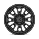 SATIN BLACK W/ GLOSS BLACK LIP Ζάντες XD Series XD864 20X9 6X5.5 S-BLK GB-LP 00MM - Image 2