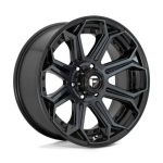 SIEGE GL-MACHINED DOUBLE DARK TINT Ζάντες Fuel Off-Road 22X10 6X5.5 106 BD -18