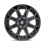 SIEGE GL-MACHINED DOUBLE DARK TINT Ζάντες Fuel Off-Road 22X10 6X5.5 106 BD -18 - Image 2