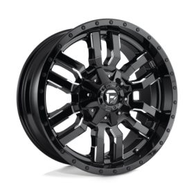 SLEDGE GLOSS BLACK MILLED Ζάντες Fuel Off-Road 22X10 6X135/5.5