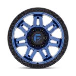 SYNDICATE DARK BLUE W/ BLACK RING Ζάντες Fuel Off-Road 17X9 6X5.5 106 KBL -12 - Image 2