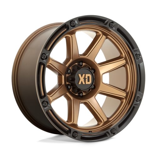 Large-web_TITAN XD863 20x10 6LUG ET-18 MATTE BRONZE W BLK LIP A1 MATTE BRONZE W/ BLACK LIP Ζάντες XD Series XD863 20X10 6X5.5 M-BRZ BLK LP -18MM - Image 1