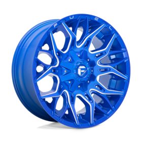 TWITCH ANODIZED BLUE MILLED Ζάντες Fuel Off-Road 20X9 6X135/5.5 106.1 ABM