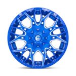 TWITCH ANODIZED BLUE MILLED Ζάντες Fuel Off-Road 20X10 6X135/5.5 - Image 2