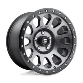 VECTOR MATTE GUNMETAL BLACK BEAD RING Ζάντες Fuel Off-Road 17X8.5 6X5.5 108 GDB +07