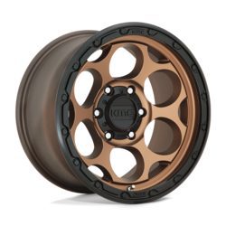 Medium-web_KMC KM541 6 LUG 17x8.5 MATTE BRONZE WITH BLACK LIP A1 KM541 MATTE BRONZE W/ BLACK LIP Ζάντες KMC 18X8.5 6X5.5 00MM - Image 1