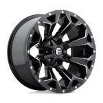 ASSAULT GLOSS BLACK MILLED 17X9 5X4.5/5.0 78.1 NBL -12 Ζάντες Fuel Off-Road