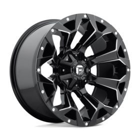 ASSAULT GLOSS BLACK MILLED 17X9 5X4.5/5.0 78.1 NBL -12 Ζάντες Fuel Off-Road