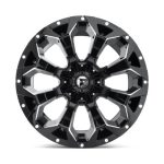 ASSAULT GLOSS BLACK MILLED 17X9 5X4.5/5.0 78.1 NBL -12 Ζάντες Fuel Off-Road - Image 2