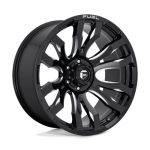 BLITZ GLOSS BLACK MILLED 18X9 5X5.0 71.5 NBL -12 Ζάντες Fuel Off-Road