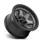 BLOCK MATTE GUNMETAL W/ BLACK RING 18X9 5X5.0 71.5 -12MM Ζάντες Fuel Off-Road - Image 3