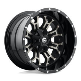 CRUSH GLOSS MACHINED DOUBLE DARK TINT 17X9 5X4.5/5.0 78.1 MLT -12 Ζάντες Fuel Off-Road