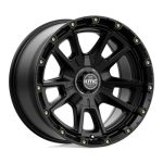 KM100 SATIN BLACK 17X9 5X5.0/5.5 18MM Ζάντες KMC