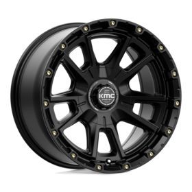 KM100 SATIN BLACK 17X9 5X5.0/5.5 18MM Ζάντες KMC