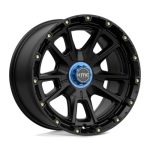 KM100 SATIN BLACK 17X9 5X5.0/5.5 18MM Ζάντες KMC - Image 2